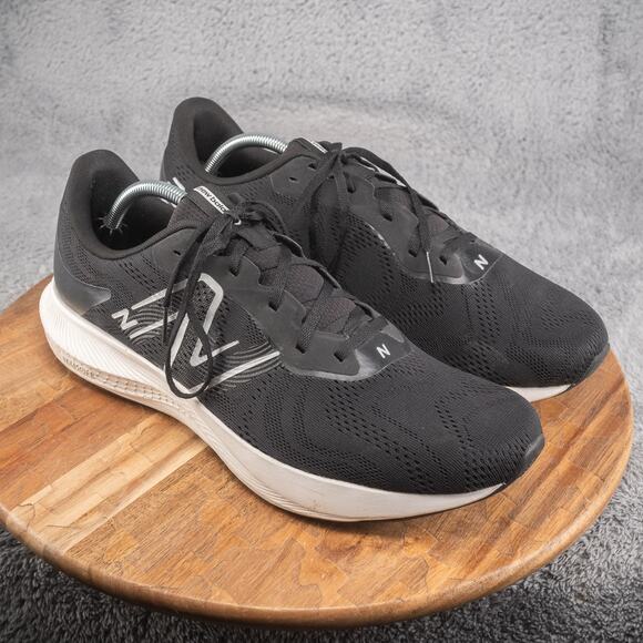 New Balance DynaSoft Pro Run v2 Shoe Men Size 13 D Black White Running Comfort main image 10